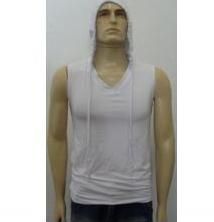 Camisa Machão Gola V Média Com Capuz